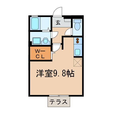 ピアチェーレＫ　Ｂ・Ｃ棟の物件間取画像